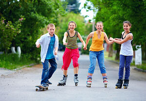 Inline Skatingstrecke in Finsterau Bayerischer Wald